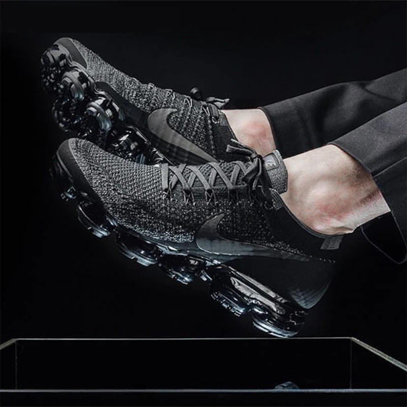 Original Authentic Nike Air VaporMax Be True Flyknit Men's Running Shoes Breathable Lightweight Outdoor Sports Shoes Wear 849558