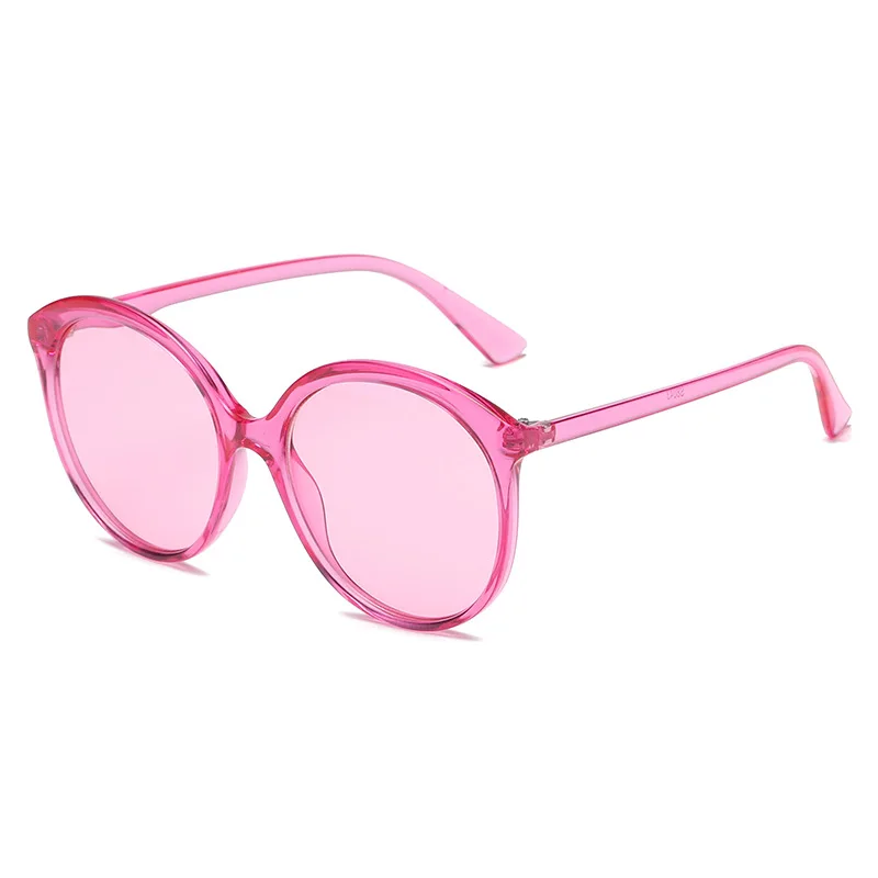 Ретро Круглые Солнцезащитные очки для женщин и мужчин фирменный дизайн прозрачные женские солнцезащитные очки для мужчин Oculos De Sol Feminino Lunette Soleil - Цвет линз: c3