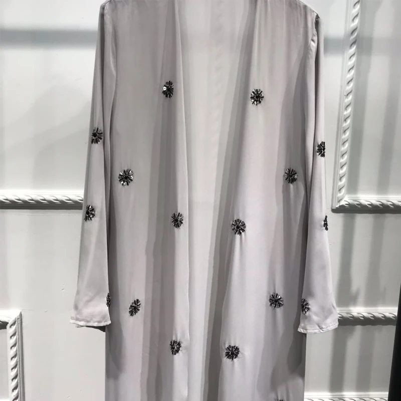 Abaya Femme кимоно кафтан халат Дубай Ислам Мусульманский хиджаб платье Абая s кафтан Marocain Катара Оман Турция Elbise платье "Рамадан"