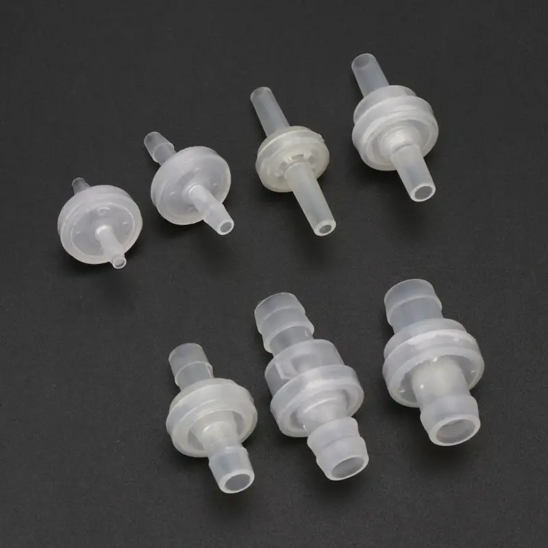 Пластиковые односторонние Невозвратные водяные встроенные жидкости проверяющие клапаны для жидкого топлива 3 мм/4 мм/5 мм/6 мм/8 мм/10 мм/12 мм
