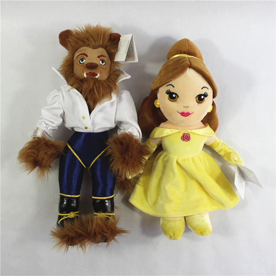 Free shipping original hot movie Beauty and the Beast Princess Belle Stuffed Soft plush doll font
