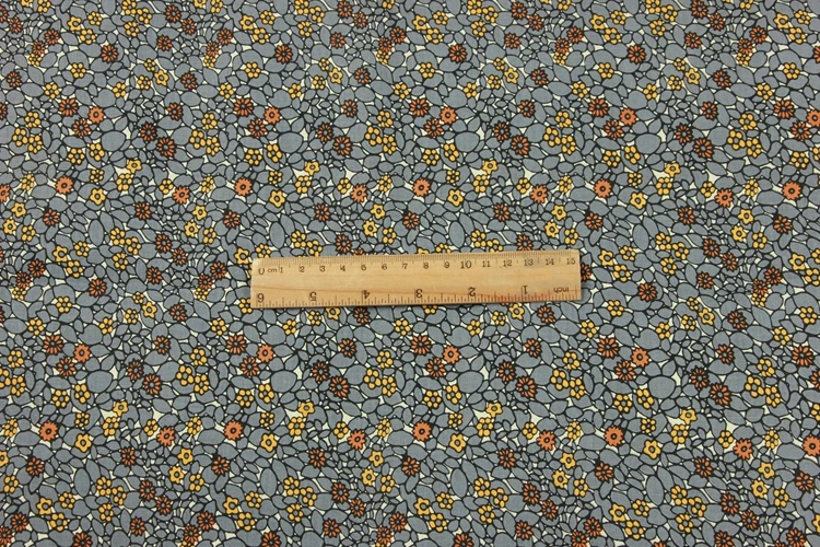 half meter cotton plain pulp fabric gilt flower pure cotton handmade DIY patchwork bag cloth B47