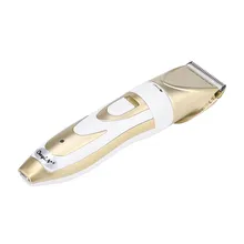 Professional Hair Trimmer Rechargeable Electric Hair Clipper Men's Haircut Adjustable Combs Clipper Ceramic Titanium Blade