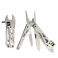 Многофункциональный нож Походный Кемпинг складной карманный плоскогубцы мини Мультитул наружные ручные инструменты для выживания Портативный ключ Отвертка