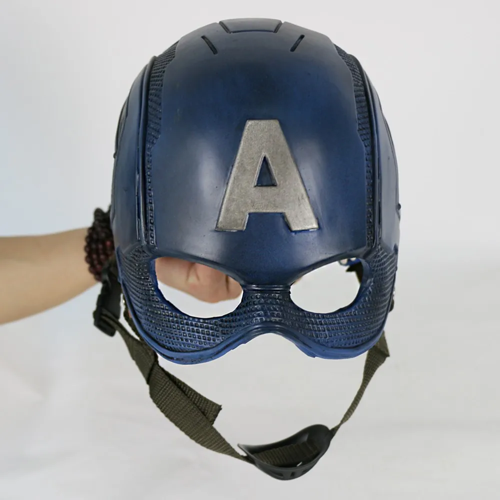 2016 Movie Superhero Helmet Captain America Civil War Helmet Mask Cosplay Steven Rogers Halloween Helmet For Collection (3)