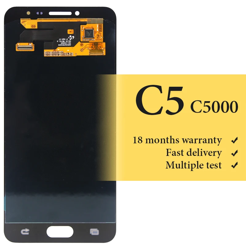 

For Samsung C5 lcd display OEM quality for mobile phone C5000 screen replacement lcd screen assambly 100% Test no dead pixel