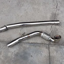 3-дюймовый catless donw трубы для vw mk7 r20 s3