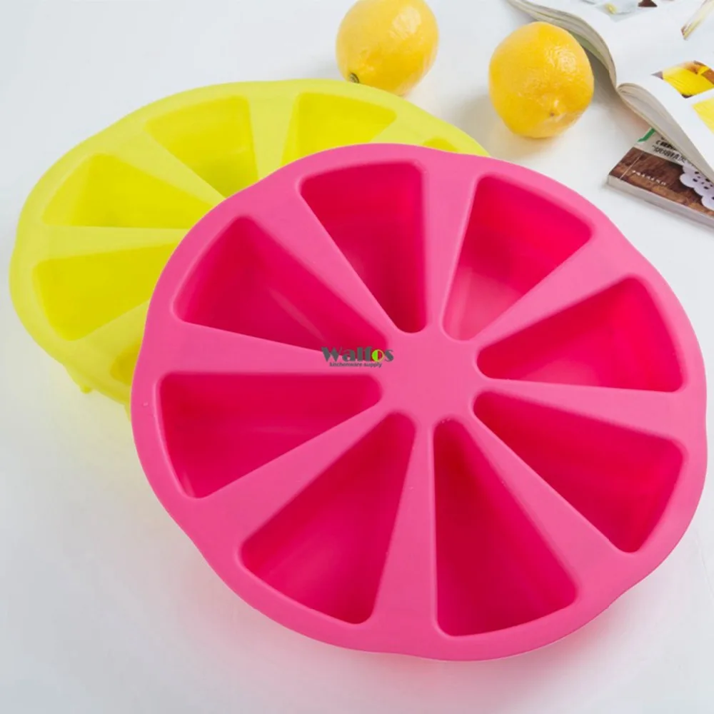 Силиконовые инструменты для выпечки тортов WALFOS 8 круглых форм в микроволновая