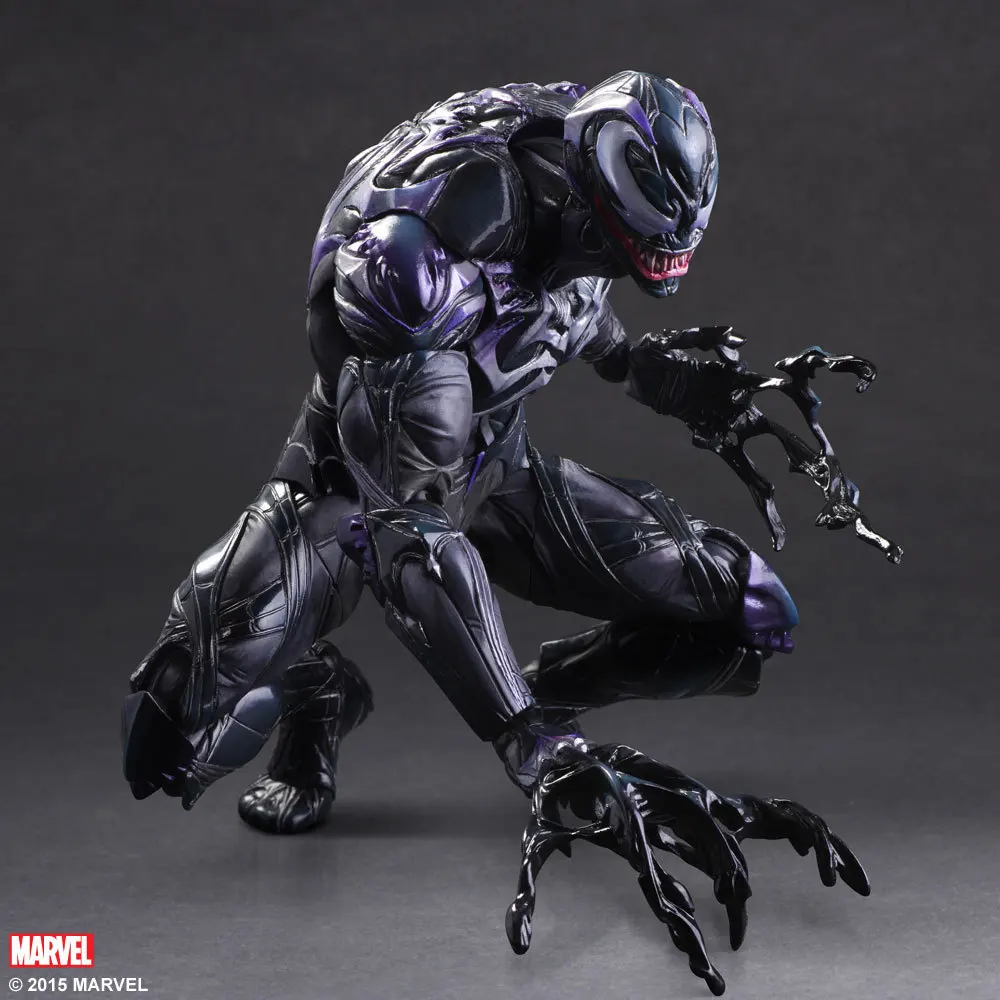 PLAY ARTS 27 см красный и синий яд в спайдермене фигурка модель игрушки |