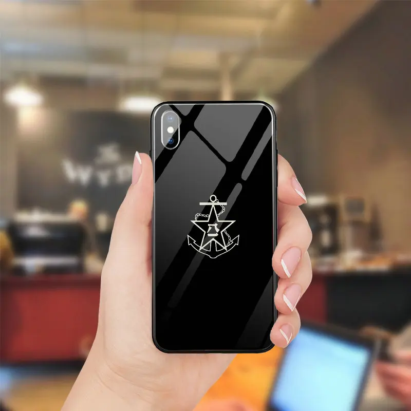 Жесткий ПК ТПУ закаленное Стекло телефон случаях для Iphone 5 5s se X XR XS Max 8 7 6 S Plus плюс