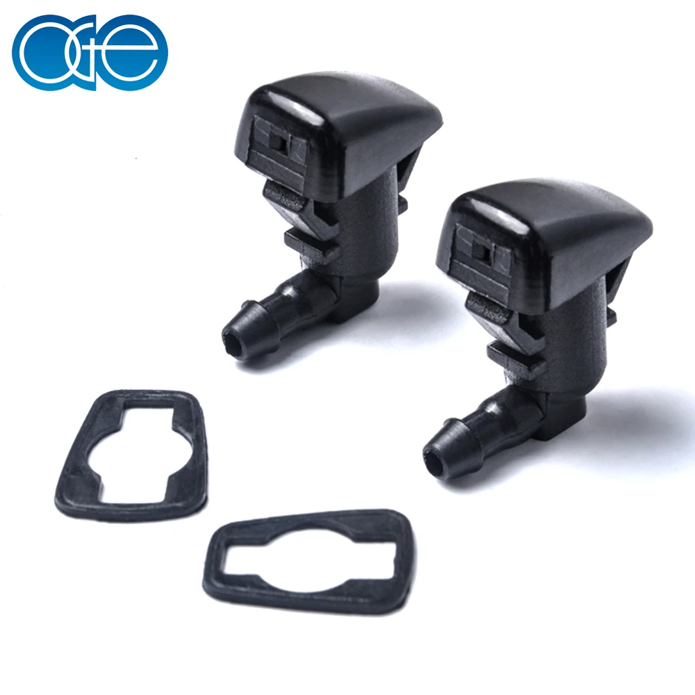 

Front Windshield Washer Nozzles - For 08-11 Ford Focus, 07-11 For Ford Edge OEM: 8S4Z-17603-AA, 7T4Z-17603-A, Spray Jet Kit