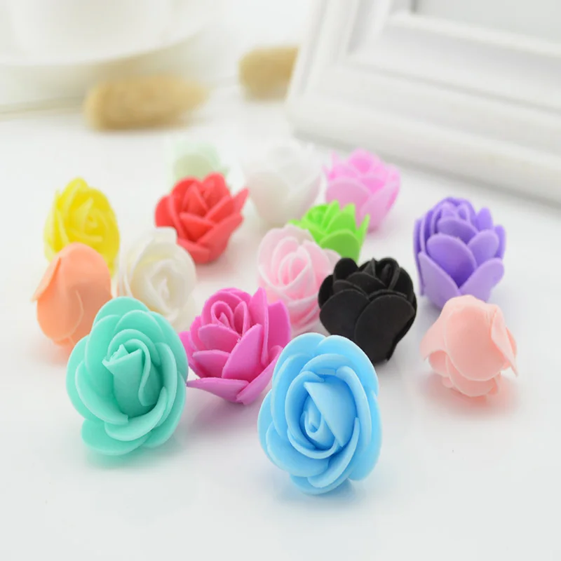 500 шт. искусственные розы в виде головы розы|flower head|rose flower headartificial flowers christmas |
