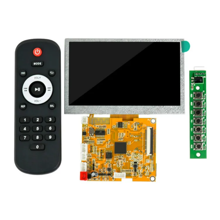 Tenghong 4,3 дюймов lcd MP3 декодер плата без потерь Bluetooth декодер плата DTS FLAC APE ACC WAV DDR MP3 декодирующий модуль DC9-12V