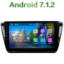 Quad Core 2GB RAM 16GB ROM Android 7.1.2 1Din Car radio MP3 player Bluetooth hands-free Bluetooth for Skoda Superb 2015
