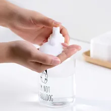 500 мл мыло диспенсер для пены банка ПЭТ путешествия прозрачный сдавливаемый диспенсер насосный дозатор для пены макияж лосьон для лица жидкий контейнер