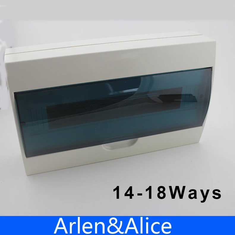 14 18 ways Plastic distribution box for circuit breaker indoor on the