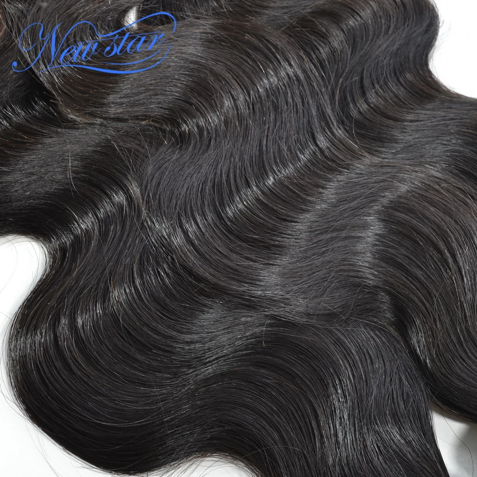 Натуральные волосы Малайзия Weave 3 Связки средства ухода за кожей волна