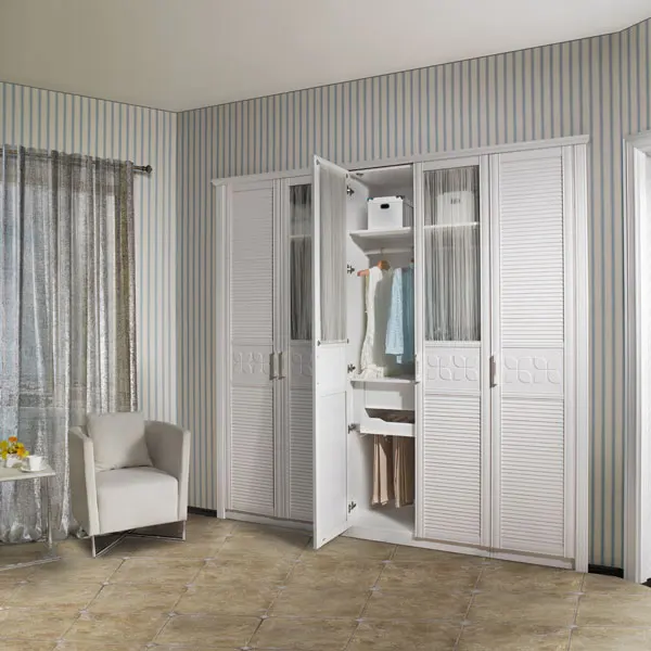 2014 New Design Laminate Bedroom Solid Wood Wardrobe Designs ( YG61442)