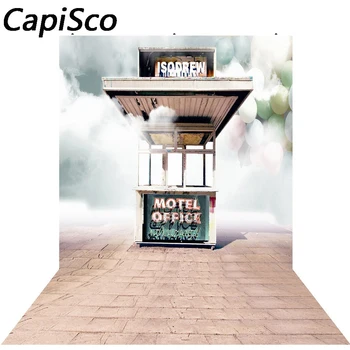 

Capisco Motel office Scenic Photography Backgrounds Customized Vinyl Digital Photography Backdrops For Photo Studio