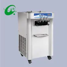 30L/H commercial soft ice cream making maker machine Air Cooling 3 flavors china soft serve ice cream maker machine With CE