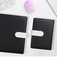 Harphia деловой планировщик с кольцом A5 A6 многоразового спираль вкладыш повестки дня блокнот для путевых заметок с мини-калькулятор в A5