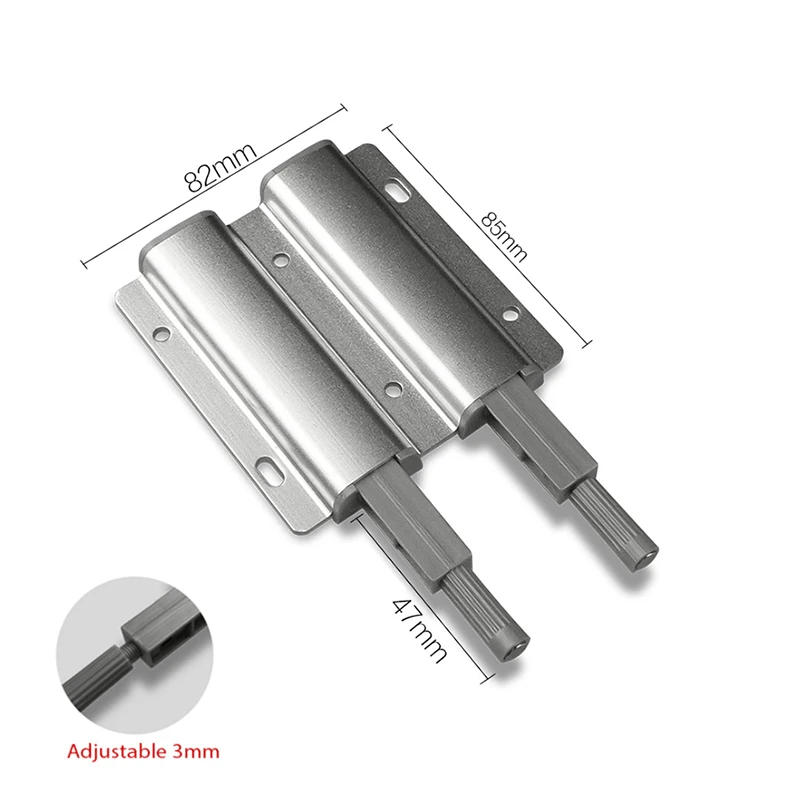 liga de alumínio, invisível, para cozinha, trava magnético