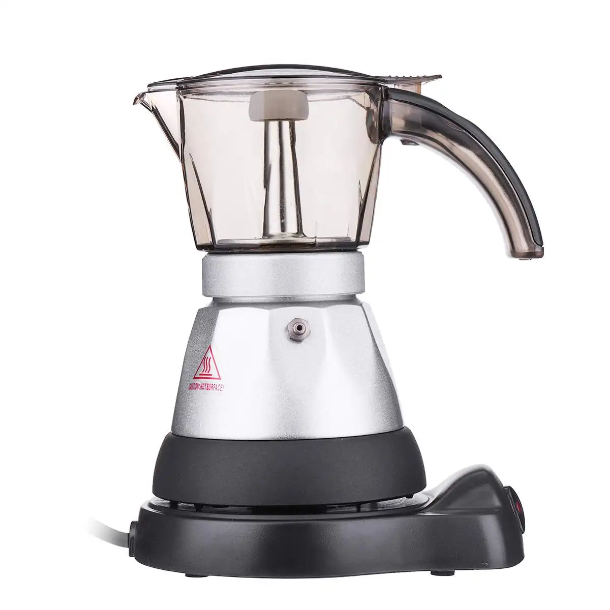 us 6 48 27 off 1 2 adet elektrikli espresso kahve makinesi makinesi percolator moka pot brewer kahve makineleri kahve pedi kahveciler aliexpress
