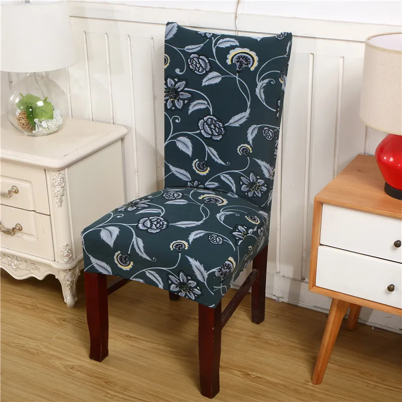 Get Unique Spandex Floral Printing Chair Covers 21 Chair And Sofa Covers