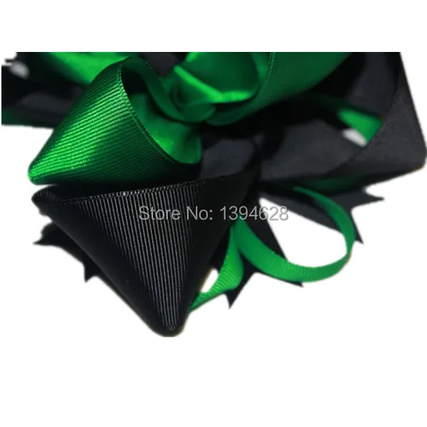Green and Black Hair Bow.jpg