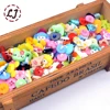 wholesale 50/100/200/300pcs random mixed plastic button for kids sewing buttons clothes accessories crafts child cartoon button ► Photo 2/4