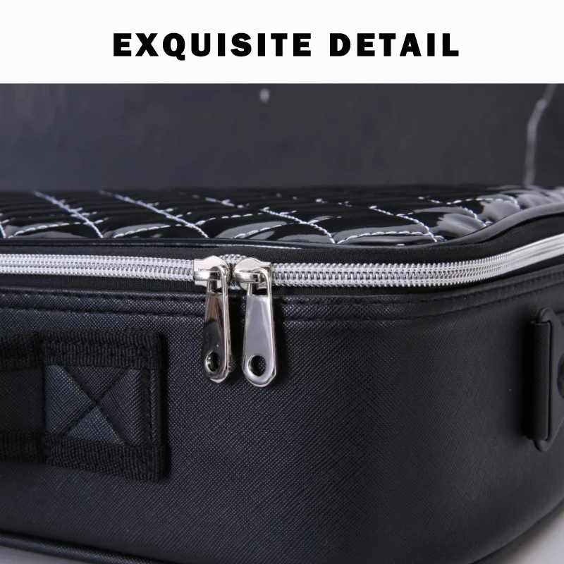 Women Fashion Cosmetic Bag Travel Makeup Organizer Professional Make Up Box Cosmetics Pouch Bags Beauty Case For Makeup