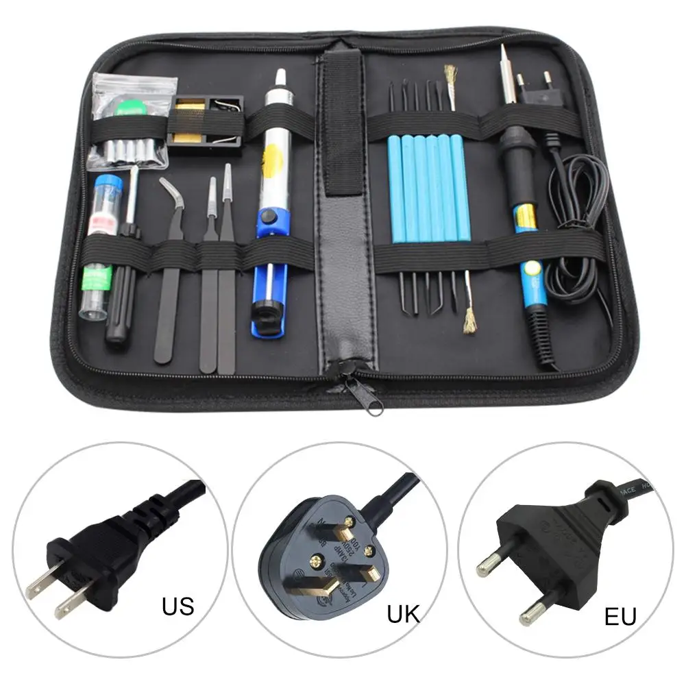 

20 PCS DIY Welding Tool Set Thermoregulation Electric Soldering Tool Soldering Iron Tool Set Temperature Welding