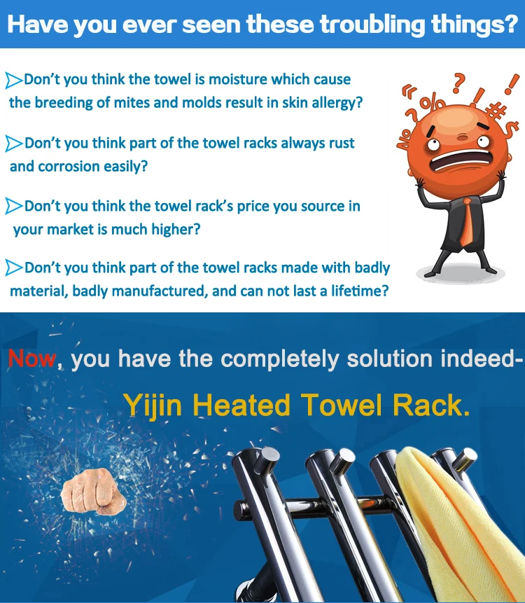 Бесплатная доставка из нержавеющей стали 304 настенная польская электрическая стойка с подогревом полотенцесушитель