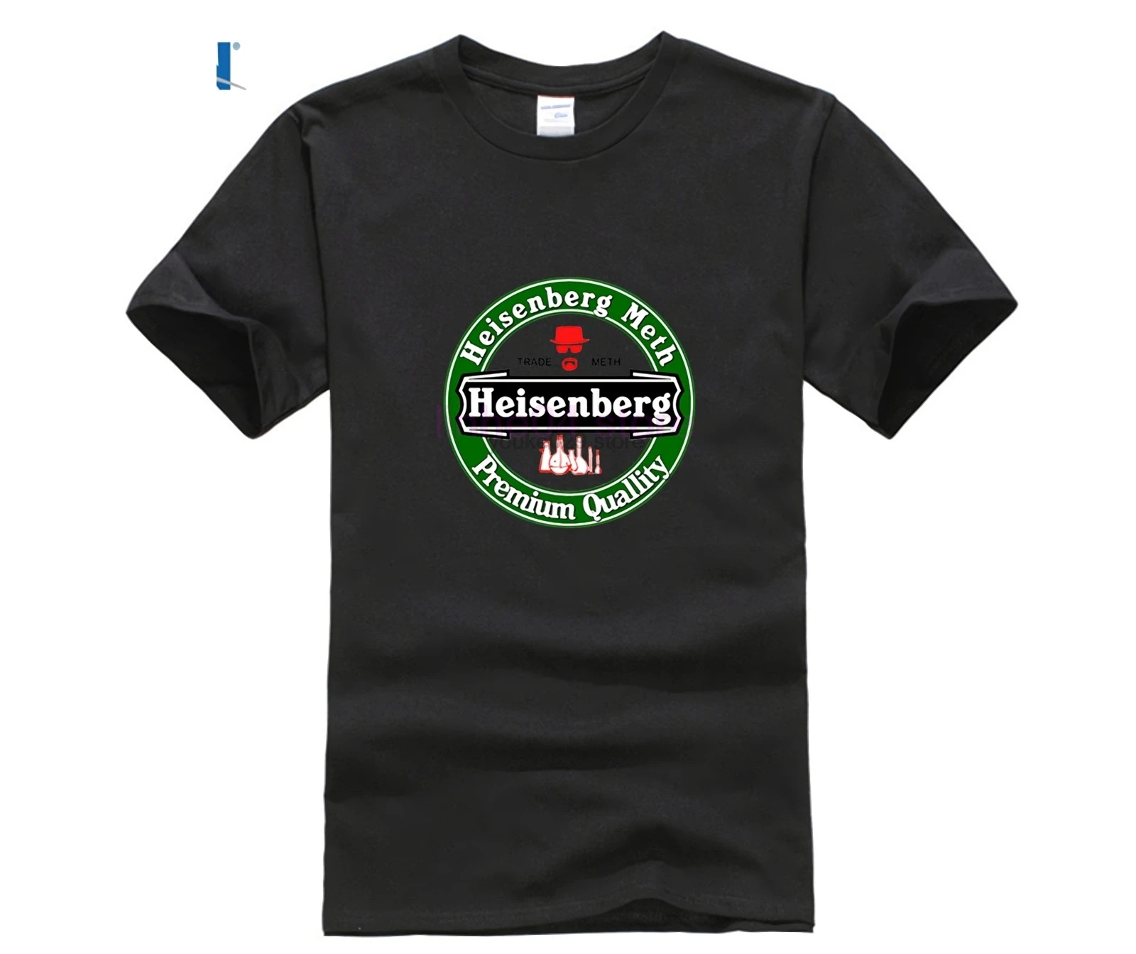2019 Премиум качество Гейзенберг в Мужская футболка Гейзенберг camiseta футболка breaking bad одежда модная крутая Мужская футболка homme