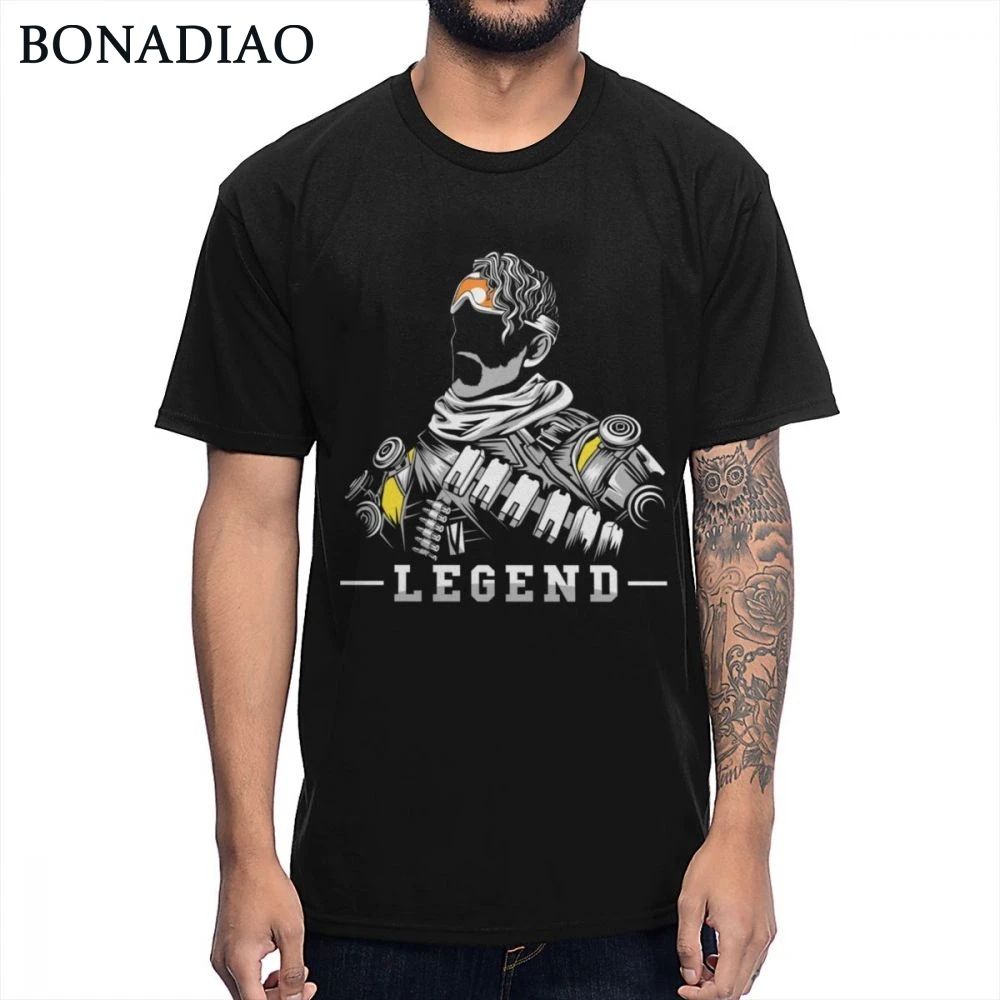 Funny Mirage APEX Legends Elliott Witt T Shirt For Man Fashion Homme Tee Wholesale | Мужская одежда