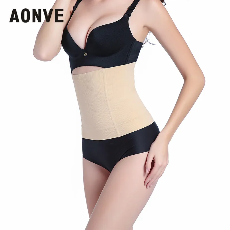 

AONVE New Steel Bone Waist Trainer Tummy Slimming Underwear Belly Bely Skin Waist Cinchers Seamless Shaperwear Body Shapers