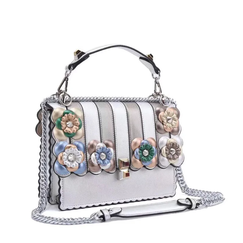 

New Luxury Brand High Quality Genuine Leather Women Handbags Peekaboo Bag Fashion Famous Designer Chain Shoulder Crossbody Bags