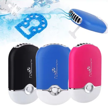

Mini Portable Fan USB Air Conditioning Handheld Outdoor Summer Rechargeable Refrigeration Cooling