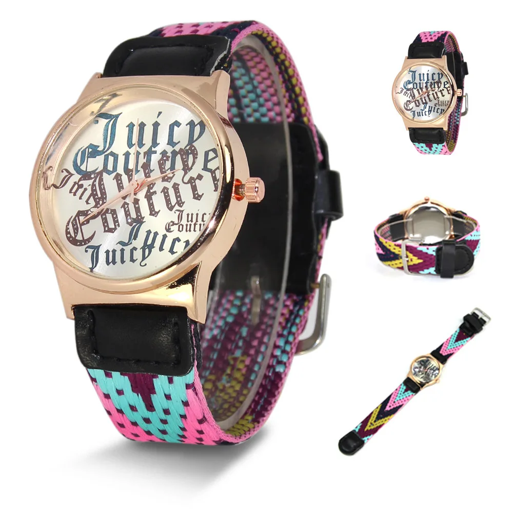 

2017 New Women Casual Dress Watches English Words Printed Faux Leather Band Quartz WristWatch Relogio Feminino Orologio Clock