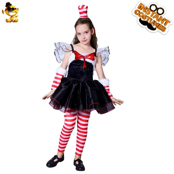 

Children's New Design Christmas Princess Skull Cosplay Cute Dress Up Dress Fashion Halloween Carnival Dress Up Girl Cosplay Cost