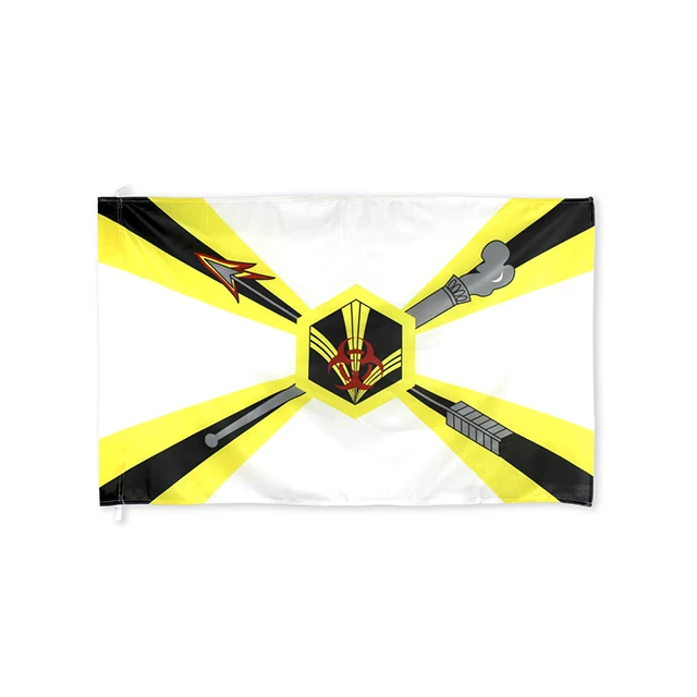 

70*105cm russia NBC Protection Troops radiation chemical and biological protection civil defence forces flag