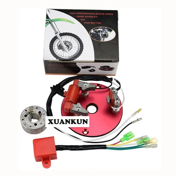 

XUANKUN 110/125/140 Off-Road Motorcycle Horizontal Engine Modified High-Speed Magnetic Motor Spindle Rotor