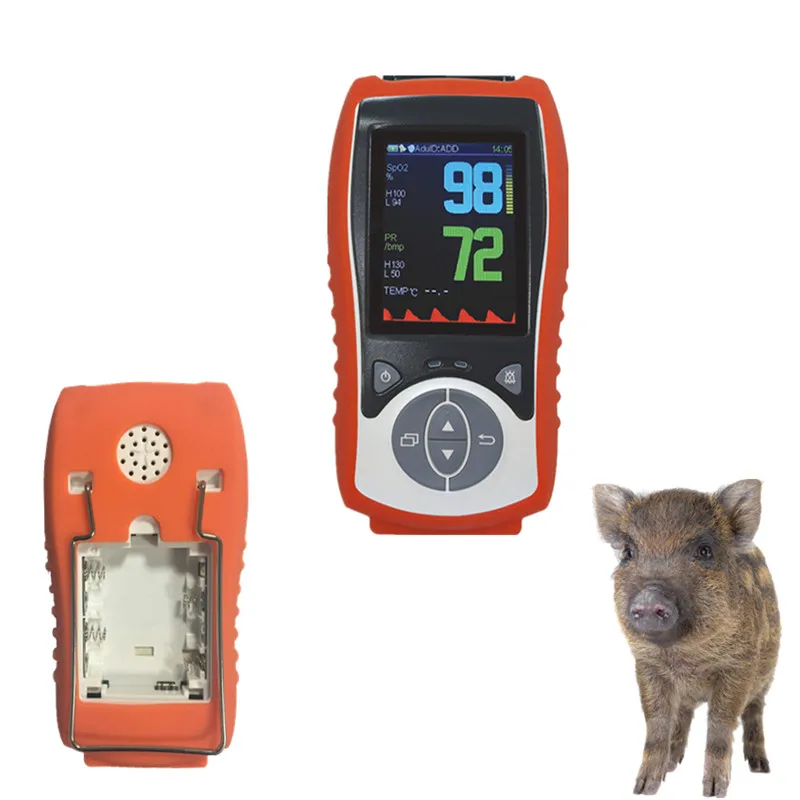 Популярный ветеринарный Пульсоксиметр подходит для собак, кошек и лошадей ветеринарный Пульсоксиметр 2,8 дюймов ЖК-экран