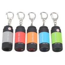 0.3W 25Lm USB Mini LED Keychain Light Lamp Key Chain Rechargeable Flashlight High quality Portable Waterproof Torch