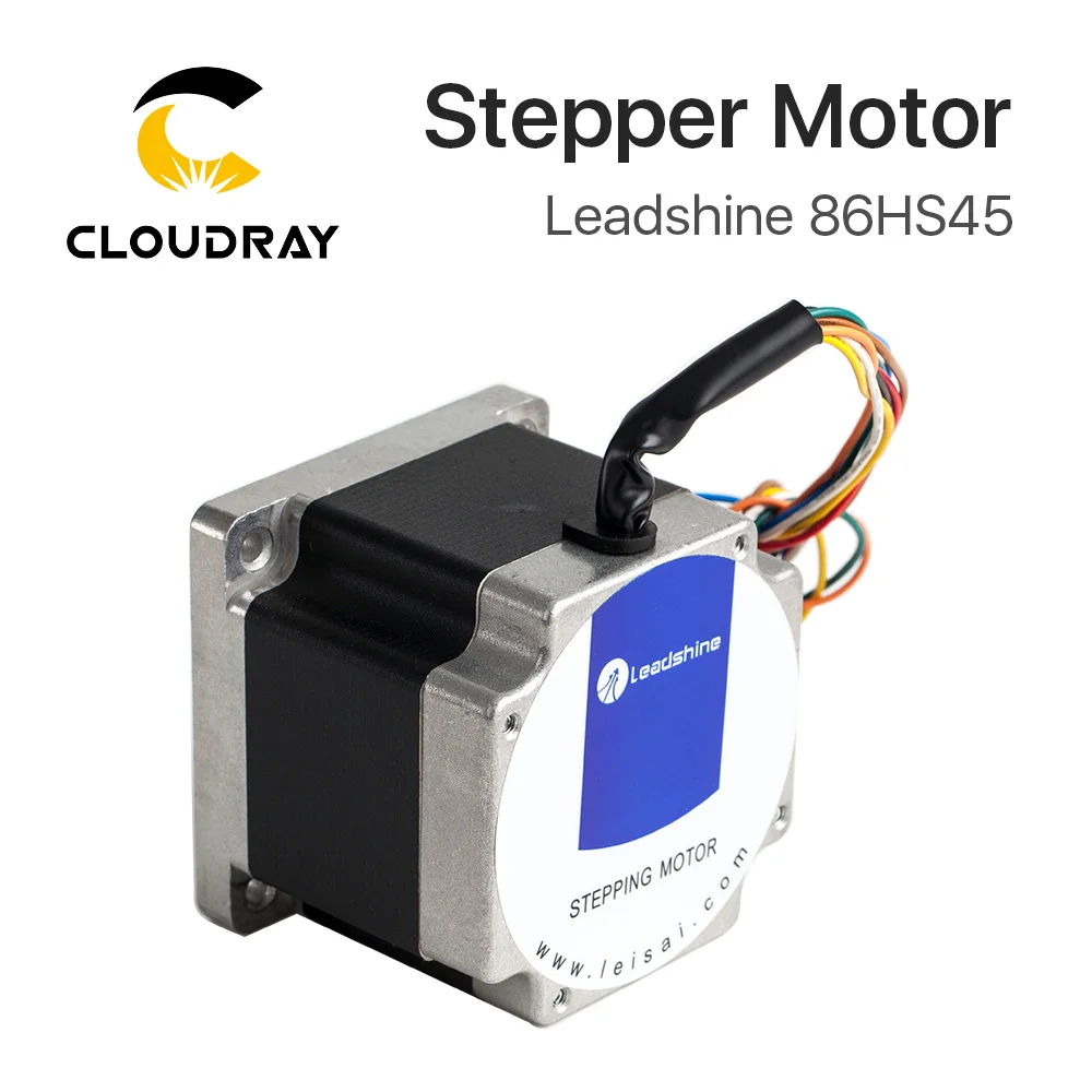 Leadshine 2 фазный шаговый двигатель 86HS45 для NEMA34 6A длина 80 мм вал 12 7 мм|2 phase stepper motor|stepper