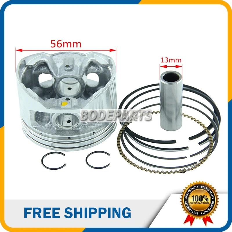 HH 111A YX YINXIANG 140cc Engine 56mm Piston And Piston Ring Set for