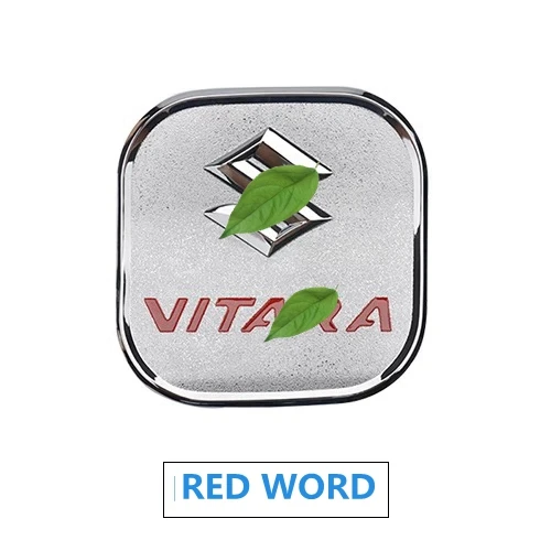 Для SUZUKI VITARA автомобильный Стайлинг крышка для бензобака/топливного бака/масляного бака ABS лампа рамка накладка - Цвет: RED WORD 1PC