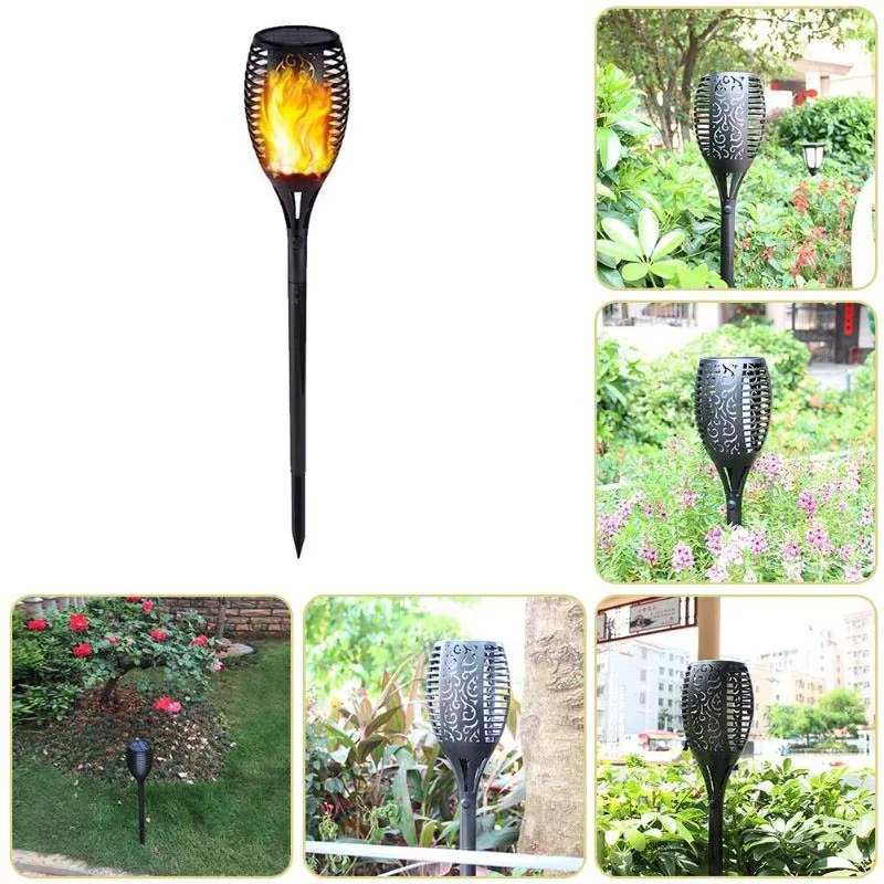 96 Светодиодный светильник на солнечной батарее, мигающий садовый декоративный светильник фонарь светильник, уличный Точечный светильник, ландшафтное украшение, светодиодный светильник, садовый декор