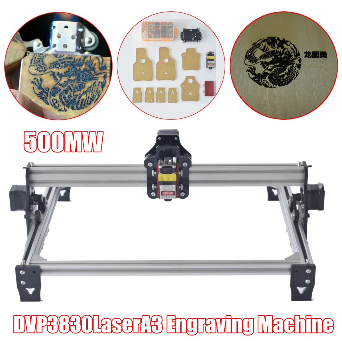 

500mw DVP 3830 Laser A3 Engraving Machine,DIY Laser Engraver Machine,Wood Router,laser cutter,cnc router,Woodworking Machinery