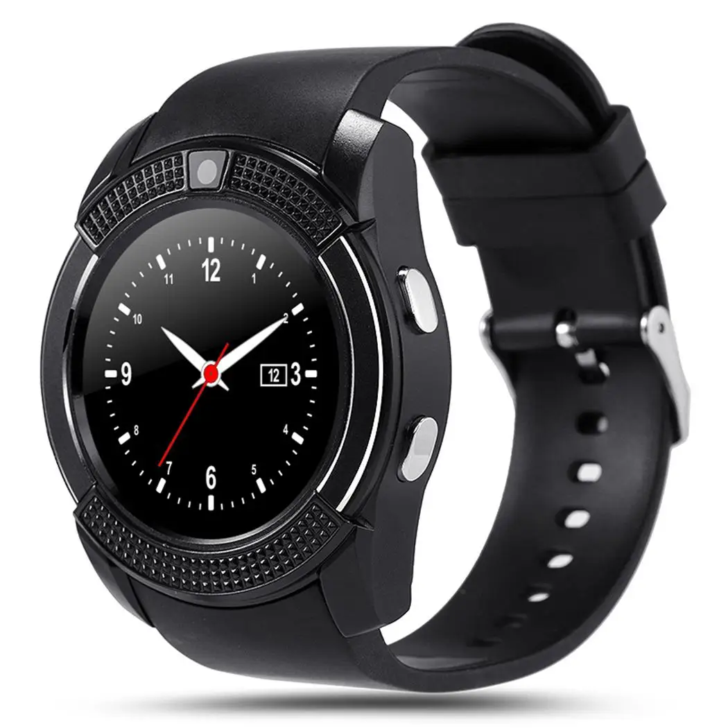 

Bluetooth V8 Sport Smart Watch Men Touch Screen Waterproof With Camera Dial Sim Card Slot Men Women Watch Clock Relgio